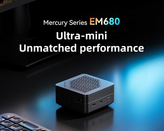 Мощный ПК в объеме 250 мл: MINISFORUM представила Mercury EM680