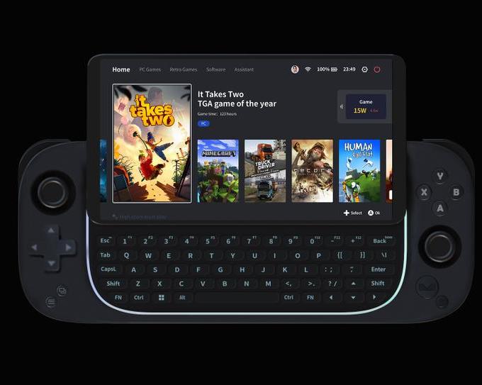 Вдвое мощнее Steam Deck: представлены консоли Aya Neo 2 и Aya Neo Slide c процессором Ryzen 6800U